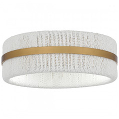 Quoizel Lighting Quoizel Flush Mount Brushed Gold Flushmount Light