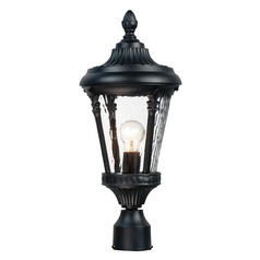 Sentry Black Post Light by Maxim Lighting