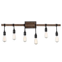 Burgess 39-Inch Bath Light in Durango by Savoy House