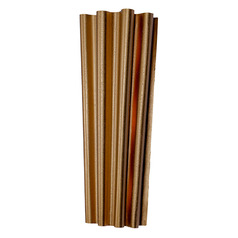 Kalco Lighting Ripple Bright Gold Leaf Sconce