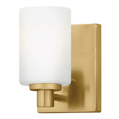 Hinkley Karlie Lacquered Brass LED Sconce