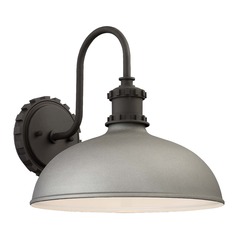 Barn Light Outdoor Wall Light Silver Escudilla by Minka Lavery