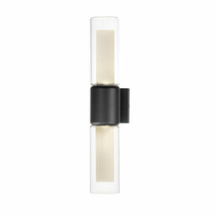 Dram 23-Inch LED Wall Sconce in Black by ET2 Lighting