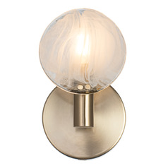 Matteo Lighting Cloudburst Champagne Gold LED Sconce