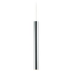 Flute 23.75-Inch LED Pendant in Polished Chrome by ET2 Lighting