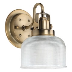 Archie Vintage Brass Sconce by Progress Lighting