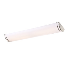 Glamour Brushed Nickel LED Flush Mount by Nuvo Lighting