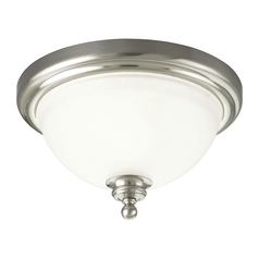 Madison 12-Inch Flush Mount in Brushed Nickel by Progress Lighting