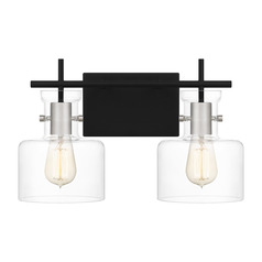 Pensbury Bathroom Light in Matte Black by Quoizel Lighting