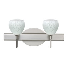 Besa Lighting Tay Satin Nickel LED Bathroom Light