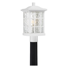 Stonington Outdoor Post Light in White Lustre by Quoizel Lighting