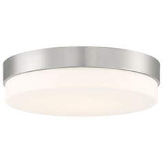 Roma Brushed Steel LED Flush Mount by Access Lighting