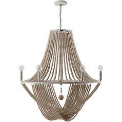 Kayla 28.50-Inch Chandelier in Mystic Sand by Capital Lighting