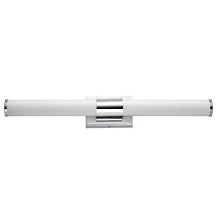 Optic Polished Chrome LED Vertical Bathroom Light by Maxim Lighting