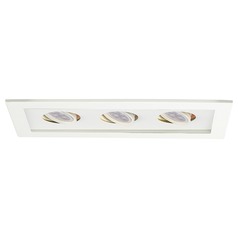 Mr16 Mult White LED Recessed Trim by WAC Lighting