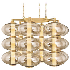 Corbett Lighting Toulouse Vintage Brass LED Chandelier