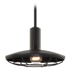 Compton Matte Black Outdoor Hanging Light by Matteo Lighting