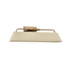 Troy Lighting Rowan Patina Brass & Soft Sand LED Picture Light