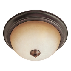 Oil Rubbed Bronze Flush Mount by Maxim Lighting