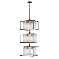 Giada Extra Large Chandelier in Black by Hinkley Lighting