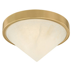 Corbett Lighting Colmar Vintage Brass LED Flushmount Light