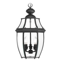 New Haven Black Outdoor Hanging Light by Progress Lighting
