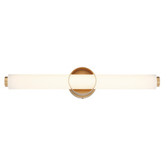 Santoro 25-Inch LED Bath Bar in Gold by Eurofase Lighting