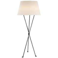 Aerin Lebon Floor Lamp in Aged Iron by Visual Comfort Signature