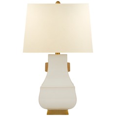 E.F. Chapman Kang Jug Table Lamp in Ivory by Visual Comfort Signature