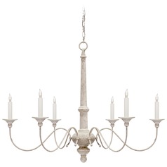 Studio VC Country Small Chandelier in Belgian White by Visual Comfort Signature