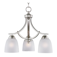 Axis Satin Nickel Chandelier by Maxim Lighting