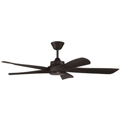 Captivate 52-Inch Damp Fan in Flat Black by Craftmade Lighting