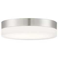 Pi Brushed Nickel LED Flush Mount by Nuvo Lighting