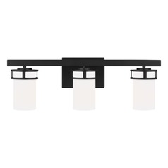 Robie Midnight Black Bathroom Light by Generation Lighting
