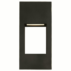 Visual Comfort Studio Collection Testa Antique Bronze LED Outdoor Wall Light
