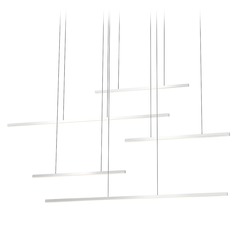Vega Motion White LED Multi-Light Pendant by Kuzco Lighting