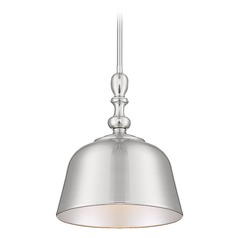 Berg Satin Nickel Pendant by Savoy House