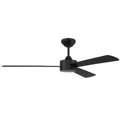 Provision 52-Inch WiFi Fan in Flat Black by Craftmade Lighting