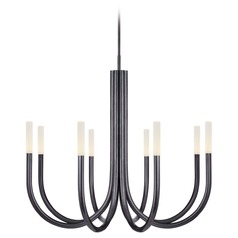 Kelly Wearstler Rousseau Chandelier in Bronze by Visual Comfort Signature