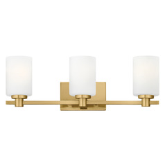 Hinkley Karlie Lacquered Brass LED Bathroom Light
