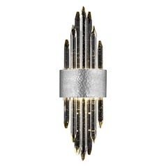 Aspen Hammered Polished Nickel LED Sconce by Avenue Lighting