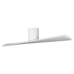 Plank 52-Inch Smart Fan in Matte White by VC Fan Collection