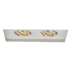 8-Inch Eyeball & Gimbal Ring White Recessed Trim by WAC Lighting
