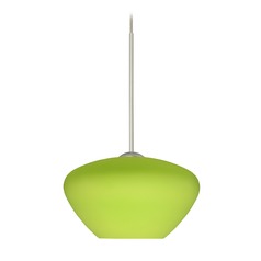 Besa Lighting Peri Satin Nickel Mini-Pendant Light