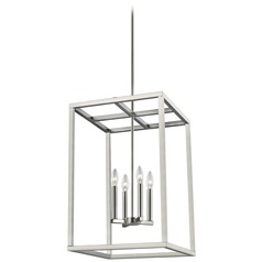 Moffet Street Brushed Nickel Pendant by Generation Lighting