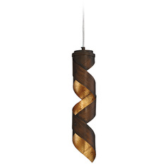 Banderia LED Pendant in Bronze & Gold by Eurofase Lighting