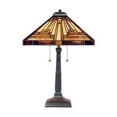 Stephen Table Lamp in Vintage Bronze by Quoizel Lighting