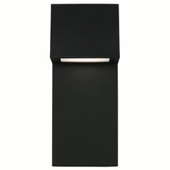 Visual Comfort Studio Collection Rocha Black LED Outdoor Wall Light