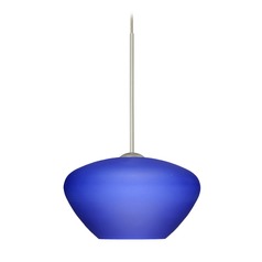 Besa Lighting Peri Satin Nickel Mini-Pendant Light