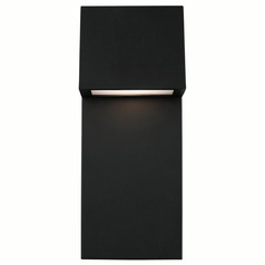 Visual Comfort Studio Collection Rocha Black LED Outdoor Wall Light